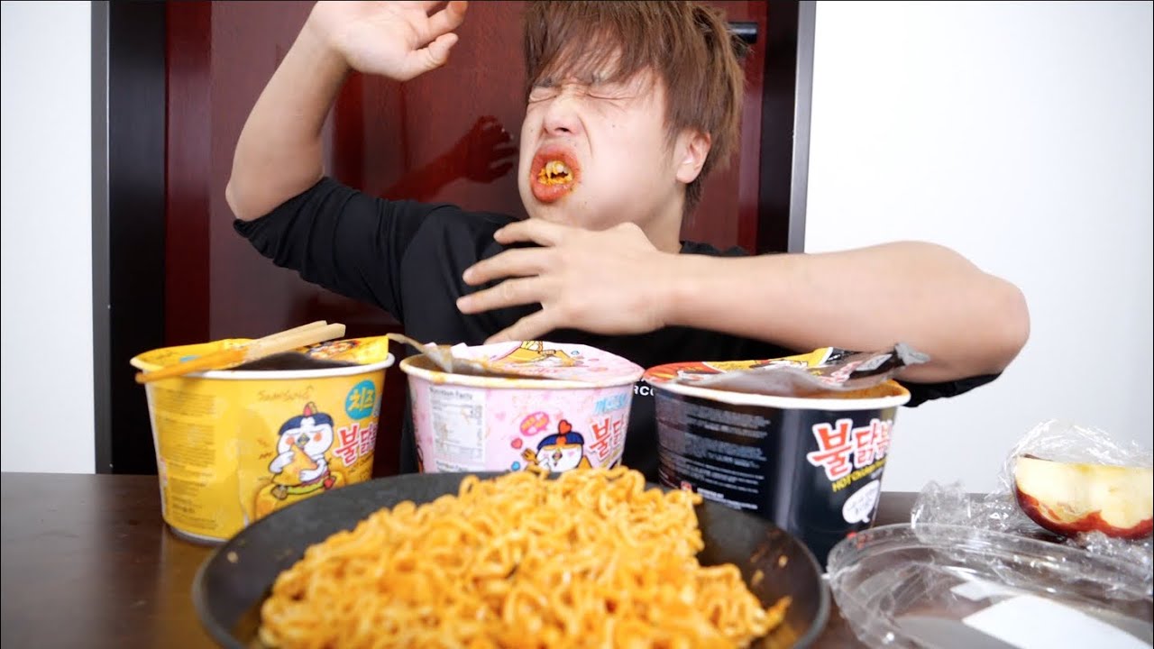 ぷろたん Asmr 辛いのが大の苦手な俺が韓国激辛麺大食いしたら死にかけた動画 笑 Youtuberコメ速報 ぷろたん Asmr 辛いのが大の苦手な俺が韓国激辛麺大食いしたら死にかけた動画 笑 Youtuberコメ速報