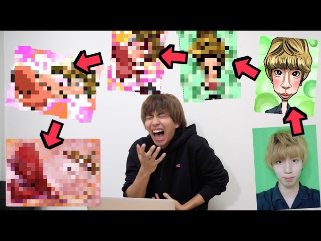 はじめしゃちょー オレの誇張似顔絵をさらに誇張して描き続けた結果wwwww Youtuberコメ速報 はじめしゃちょー オレの誇張似顔絵をさらに誇張して描き続けた結果wwwww Youtuberコメ速報