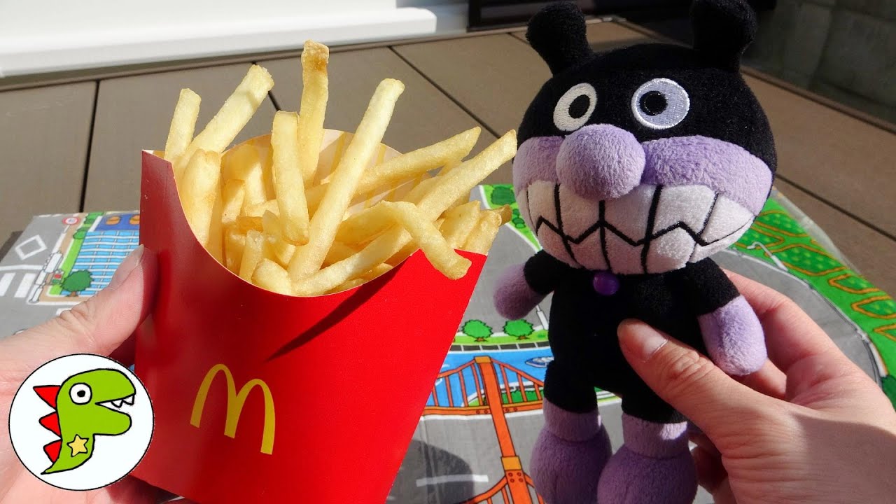 キッズライン アンパンマン おもちゃ アニメ マクドナルドのハンバーガーをもってピクニックをしよう トイキッズ Youtuberコメ速報