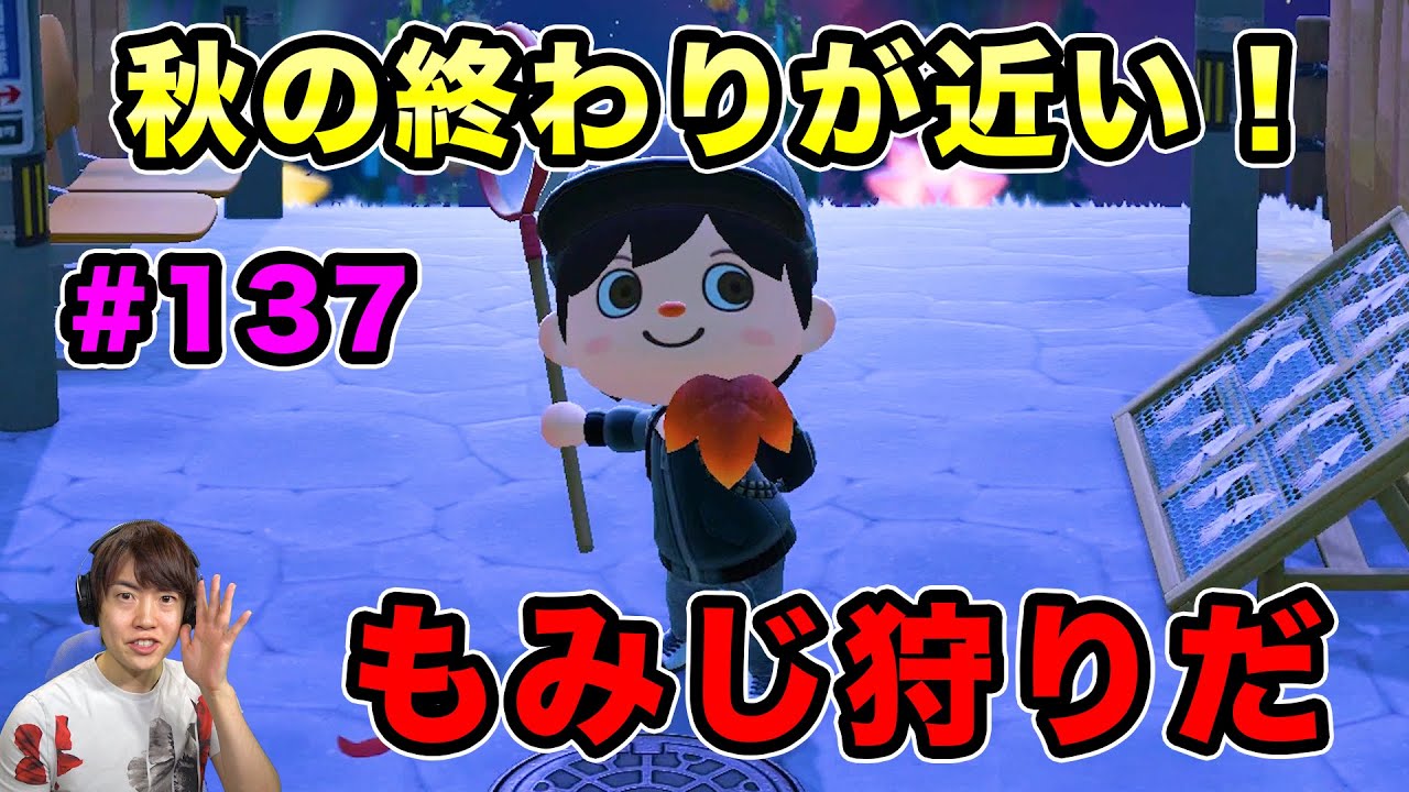 マスオ あつまれどうぶつの森 秋の終わりを告げるもみじ狩りをしていくぞー 137 Youtuberコメ速報 マスオ あつまれどうぶつの森 秋の終わりを告げるもみじ狩りをしていくぞー 137 Youtuberコメ速報