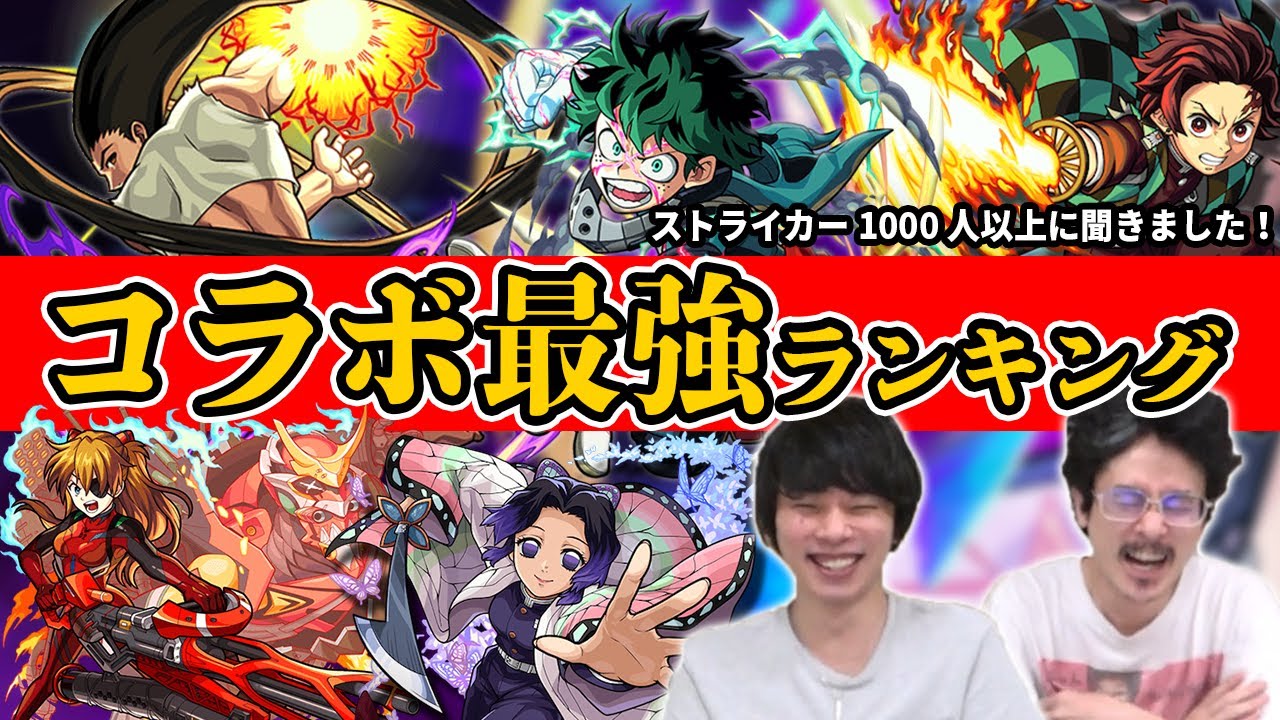 なうしろ モンスト 年最新版 みんなが思うコラボ最強キャラランキングtop10発表 アンケート結果 なうしろ Youtuberコメ速報 なうしろ モンスト 年最新版 みんなが思うコラボ最強キャラランキングtop10発表 アンケート結果 なうしろ Youtuberコメ速報