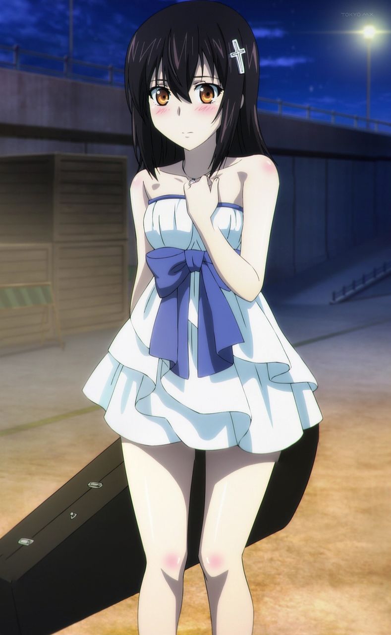 姫柊雪菜 アニメの太もも写真館