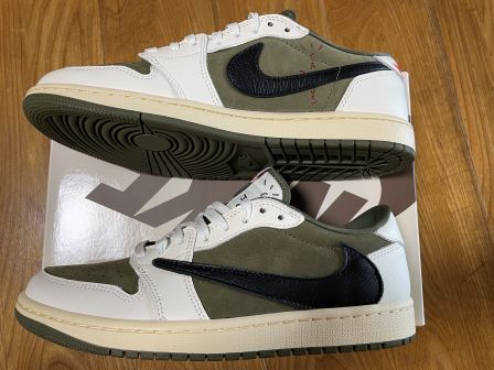 AJ1 Reverse Olive 6