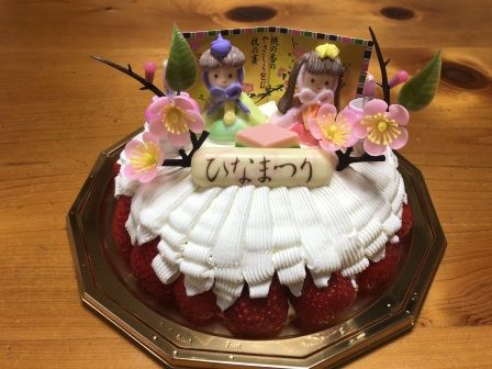 ひなケーキ