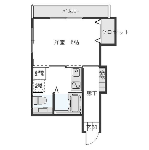 ヤマシタ5ビル303号図面