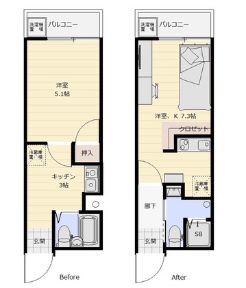 山下202BeforeAfterプラン