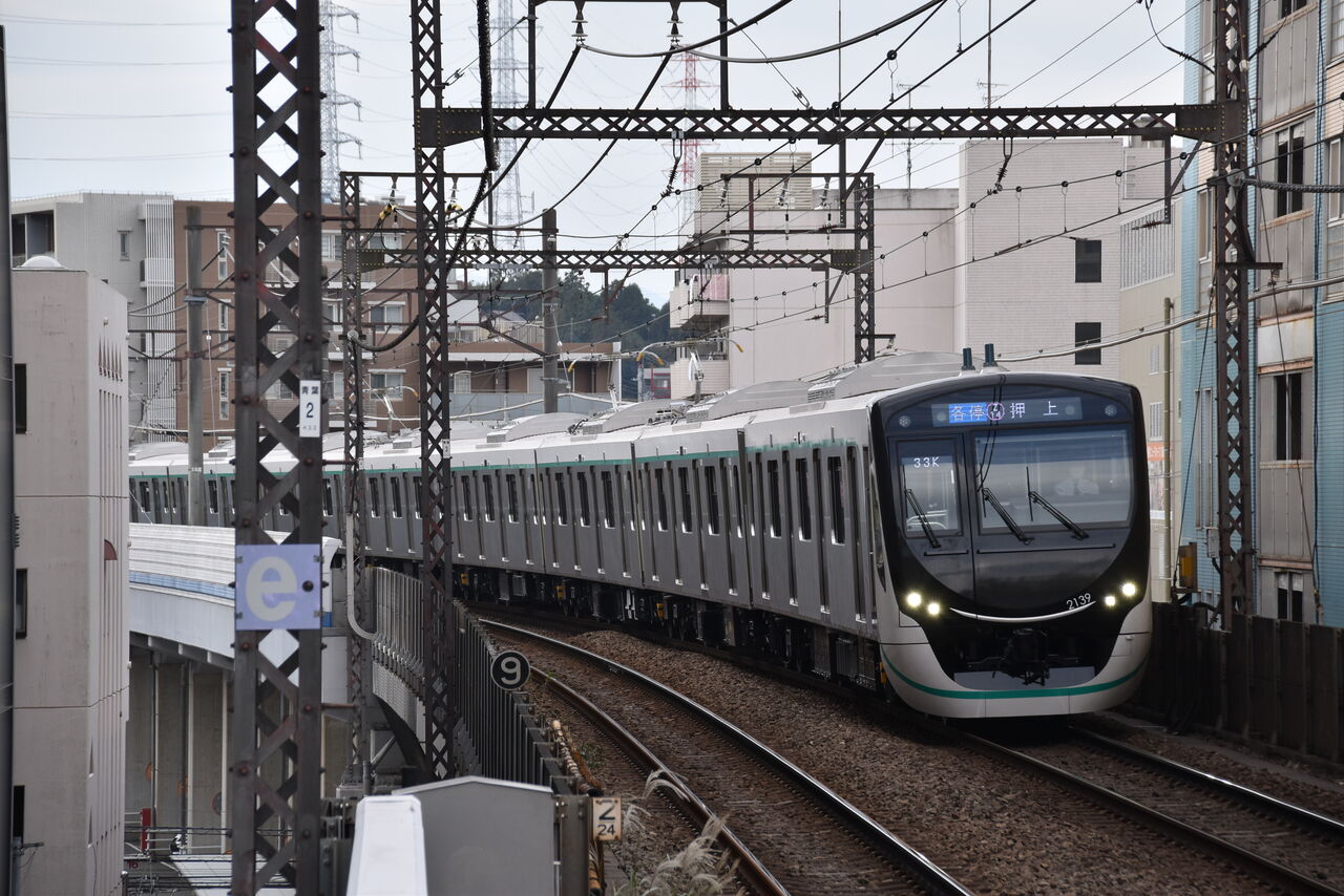 田園都市線諸々観察記録（束酉） : 2139F・2140F営業運転開始(11月8日)