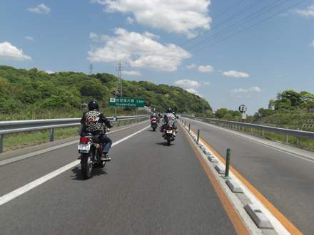 いい天気、ツーリング日和