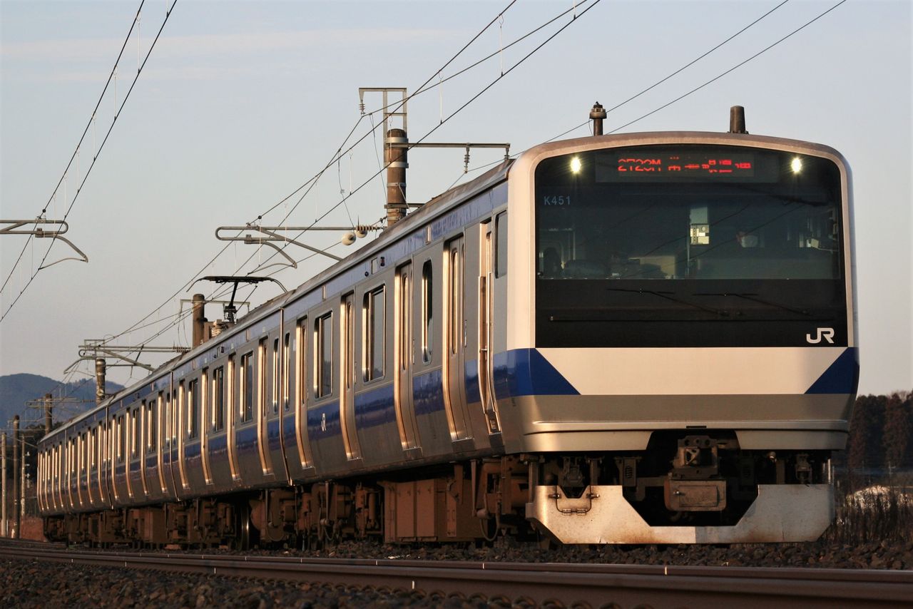 2/21(木) 常磐線撮影① 〜E501系〜 : 吉田K18撮影記