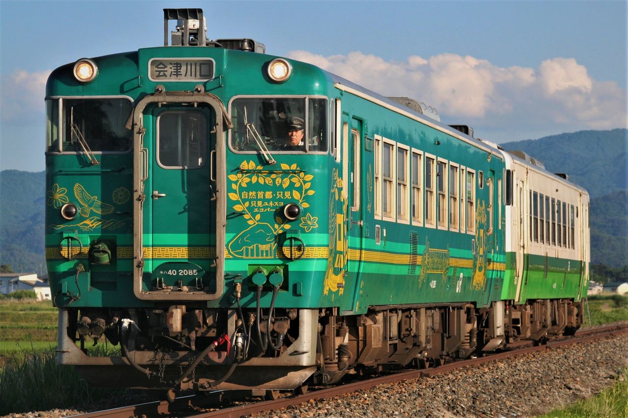 6 13 木 只見線撮影 夕方のキハ4連 吉田k18撮影記 6 13 木 只見線撮影 夕方のキハ4連 吉田k18撮影記