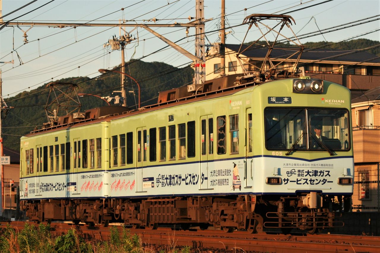 6/17(土) 京阪石山坂本線撮影 ～旧塗装・新塗装～ : 吉田K18撮影記