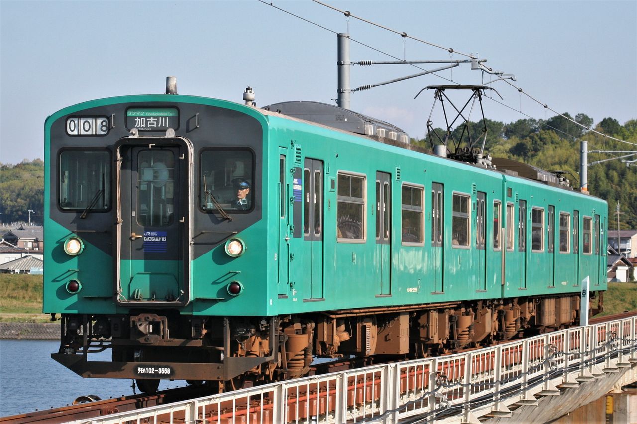 4/8(日) 加古川線・播但線撮影 〜103系〜 吉田K18撮影記