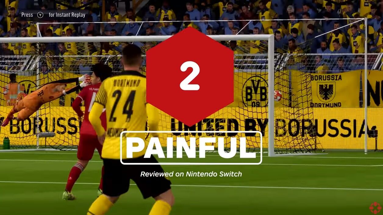 Ignレビュー Switch版 Fifa 22 衝撃の点数