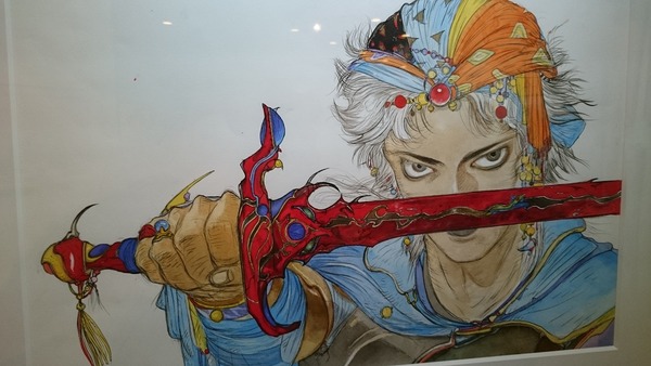 天野喜孝展2016_FF2_パッケージイラスト