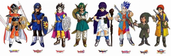 ドラクエ歴代主人公
