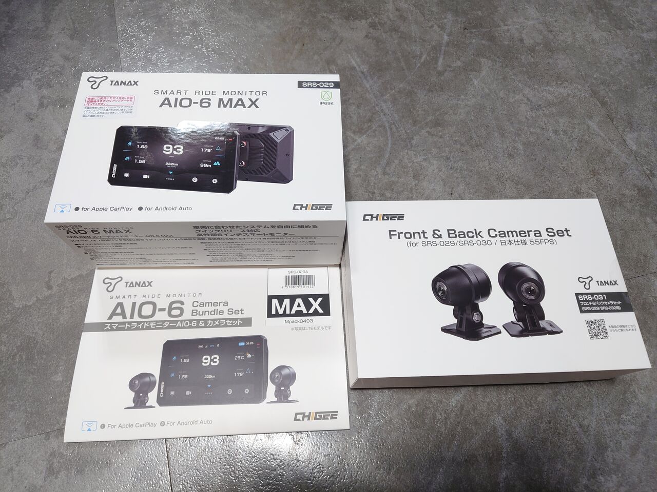 SRS-030C スマートライドモニター AIO-6 LTEカメラセット スマート