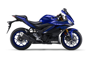 yzf-r3 ブルー 右