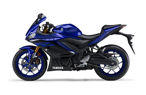 yzf-r3 ブルー 左