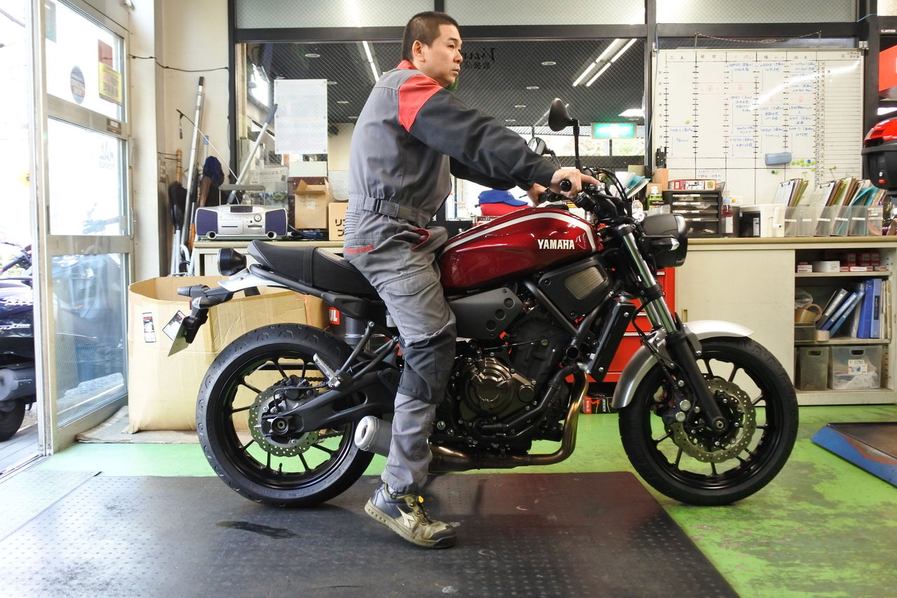 XSR700』 足がつかなくって委員会!? : YSP神戸中央 XSR700』 足がつかなくって委員会!? : YSP神戸中央