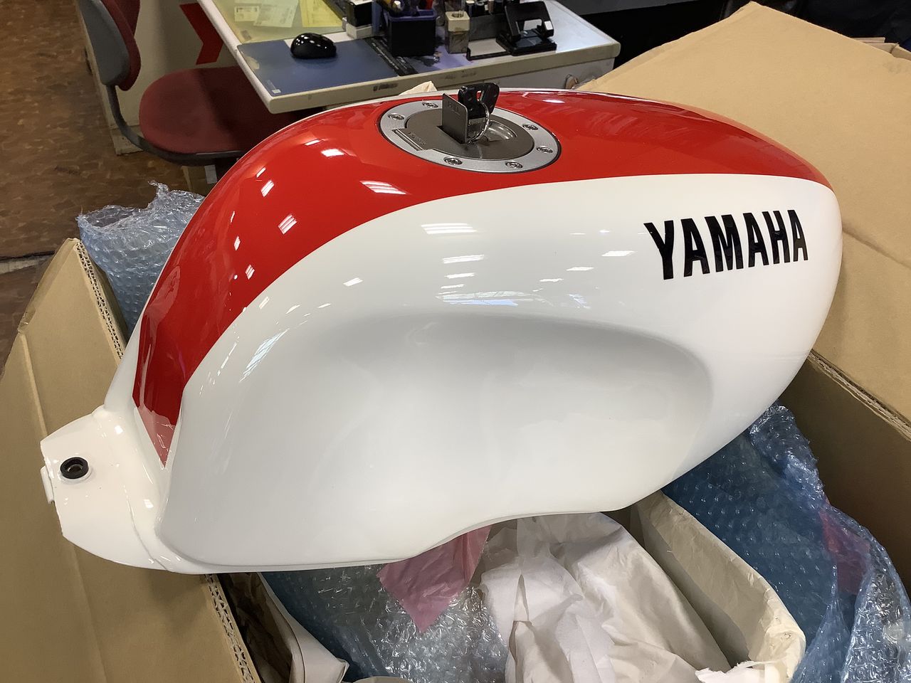 ジャンク ヤマハ ガソリンタンク YSR50 ままならなかっ