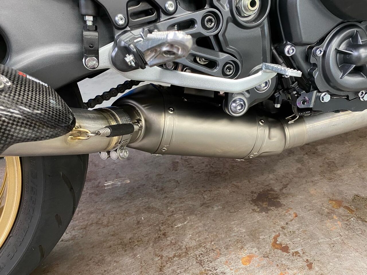 YZF-R7 アクラボビッチ　JMCA マフラー　 フルエキ　書類付　yzfr7 アクラポビッチ フルエキゾーストマフラー YZF-R7 | ヤマハ発動