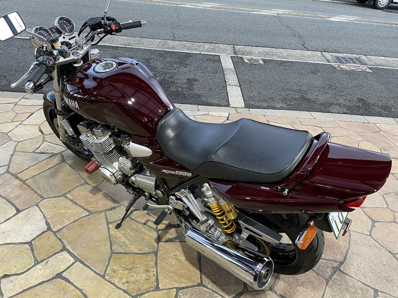 Xjr1300の中古車懐かしのカラー ミヤビマルーン に塗装させて頂きました Ysp大阪東 ヤマハな休日の為に Xjr1300の中古車懐かしのカラー ミヤビマルーン に塗装させて頂きました Ysp大阪東 ヤマハな休日の為に