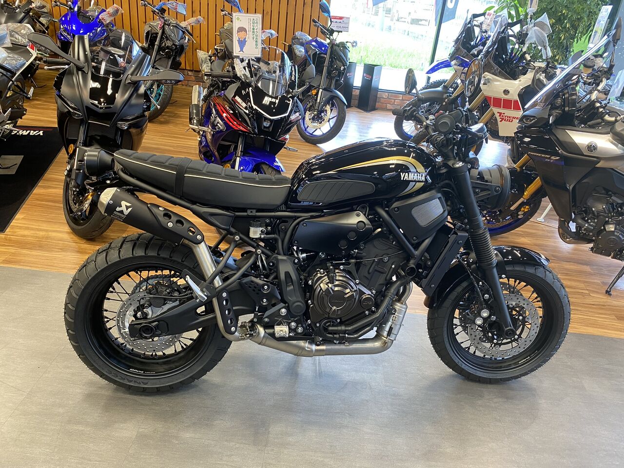 もう半年がかりのXSR700スクランブラーカスタムまもなく完成です 