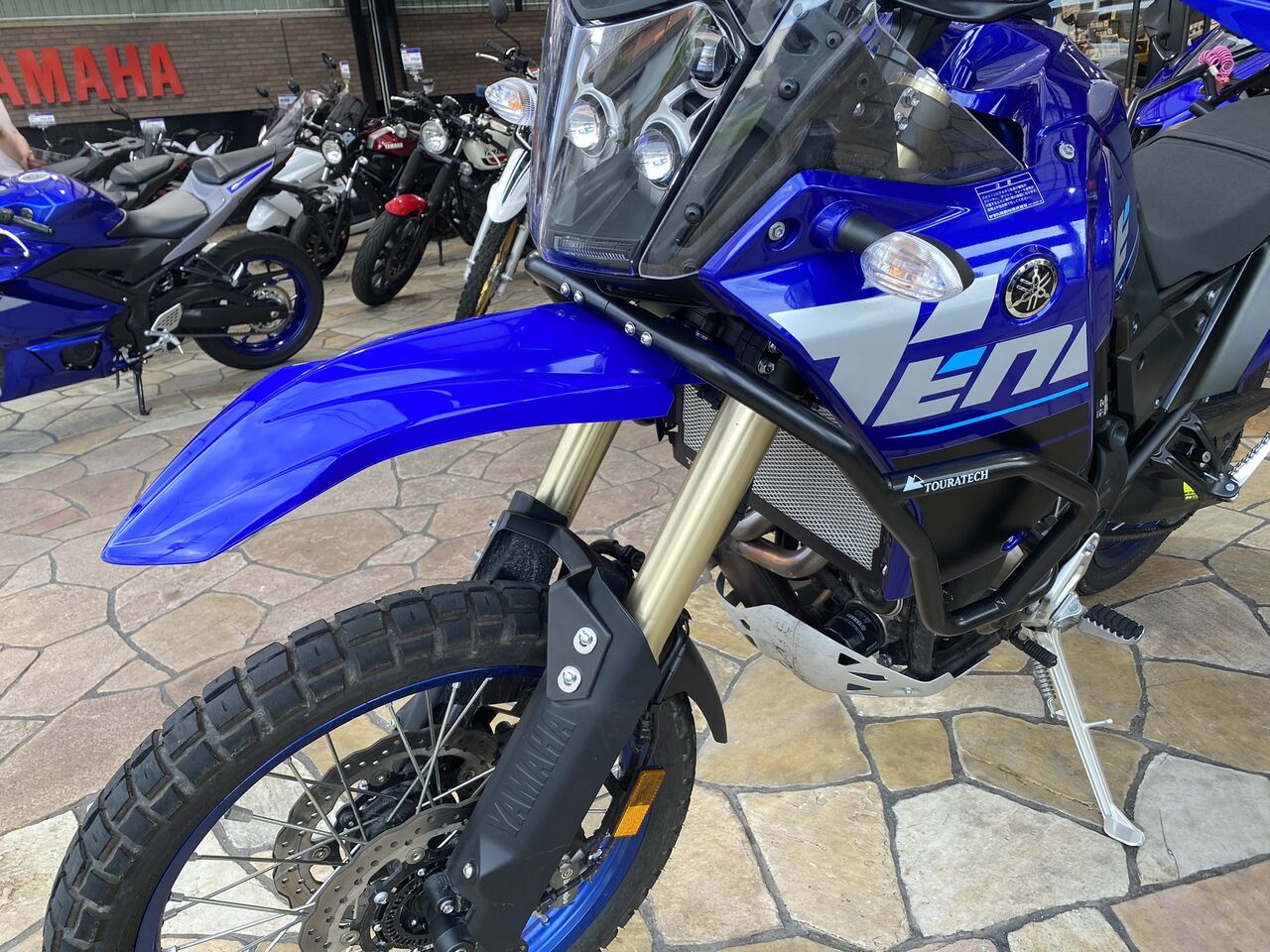 TENERE700にヨーロッパヤマハ純正アップフェンダーキットを装着
