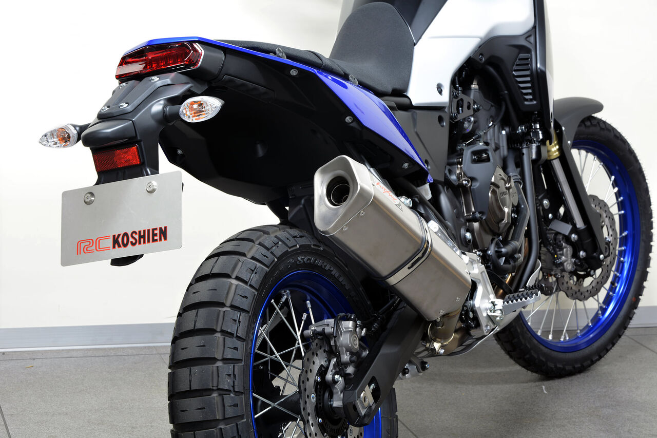 アールシー甲子園から【テネレ700用 チタンスリップオンマフラー