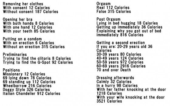 男のhは こんなに大変 セックスによる消費カロリー 一覧 Gogogirl