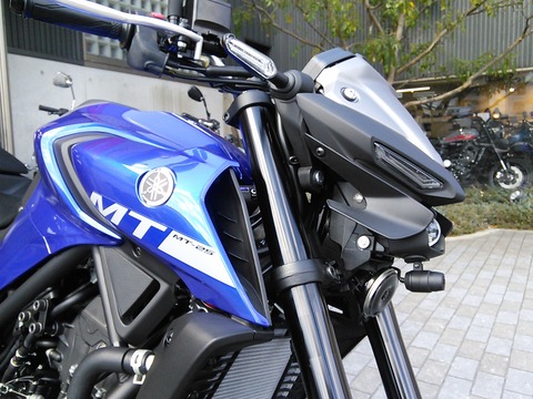 新型２０２０年モデル『ＭＴ－２５』にドライブレコーダーを取付させて 