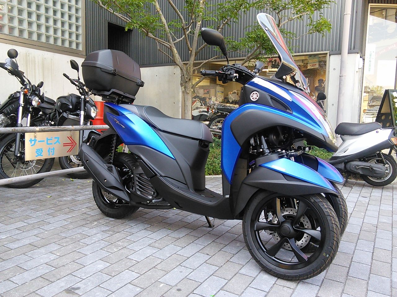 トリシティ１５５ 快速仕様作成しました Ysp天白 バイク屋さんのつぶやき日記
