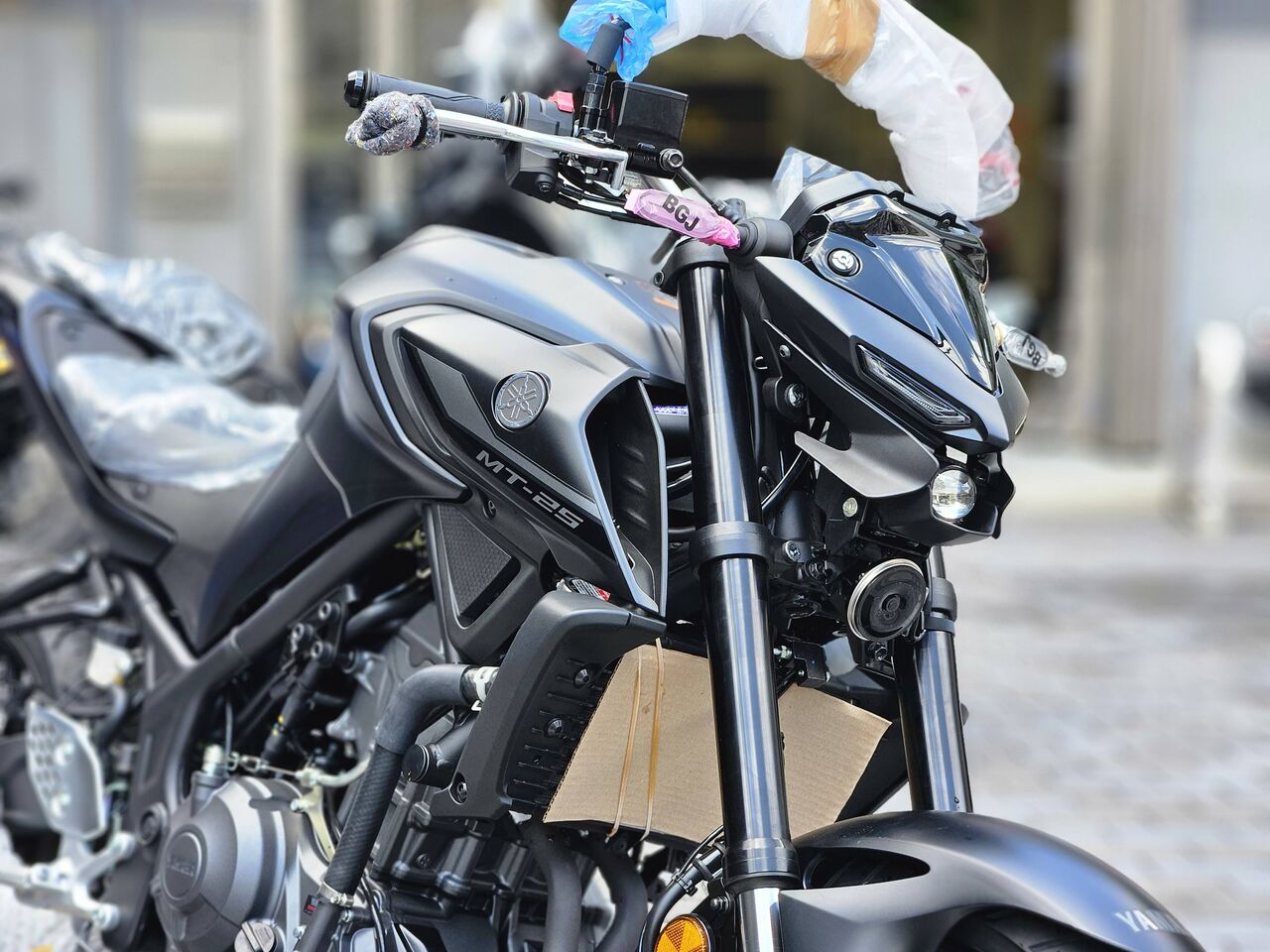 YZF-R25 MT-25 フロントサスペンション　左側 YZF-R25 MT-25 フロントサスペンション 左側 YZF-R25 MT-25