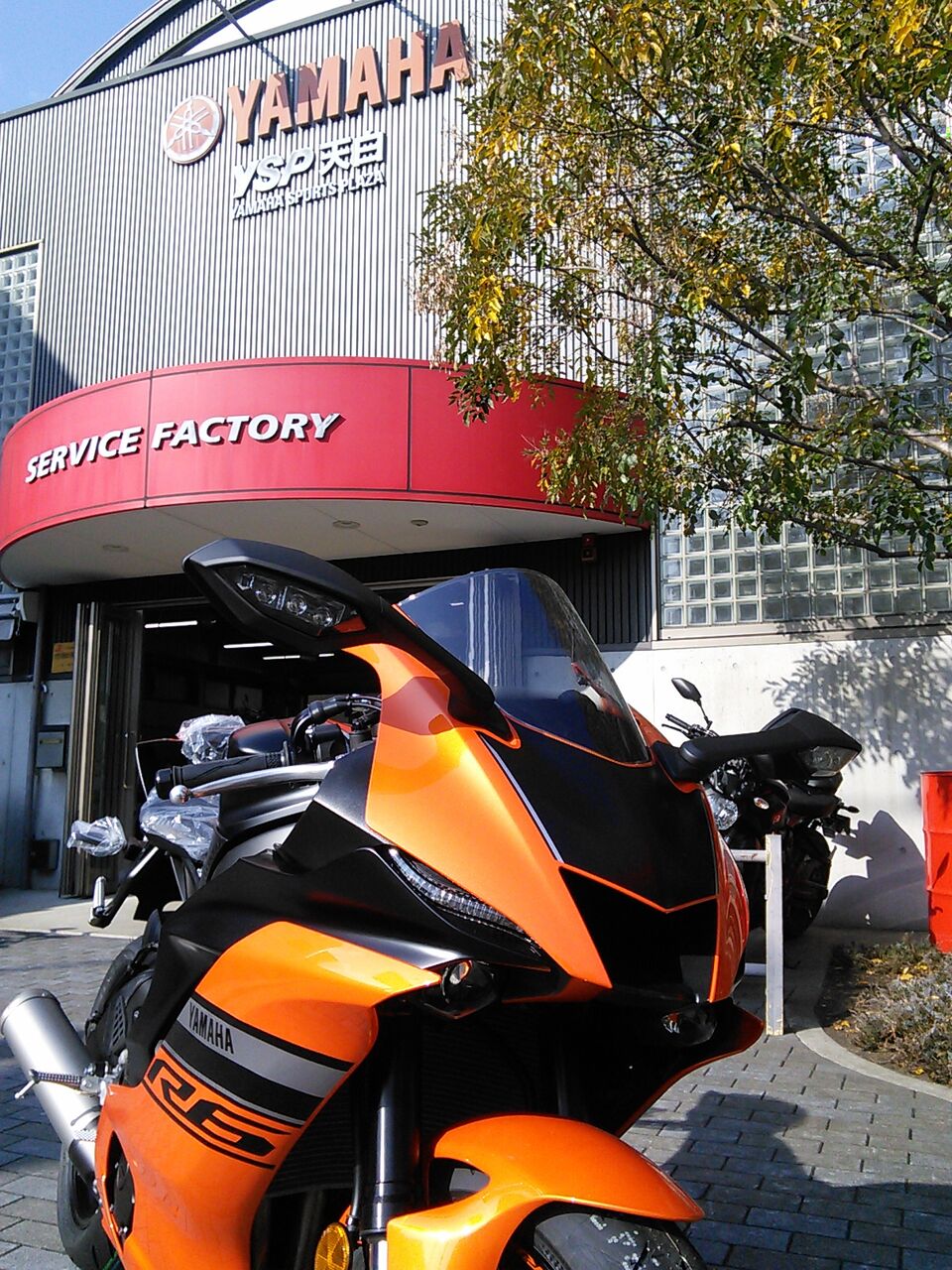 ２０２０年モデル ｙｚｆ ｒ６ オレンジ 売約済み が入荷しました Ysp天白 バイク屋さんのつぶやき日記