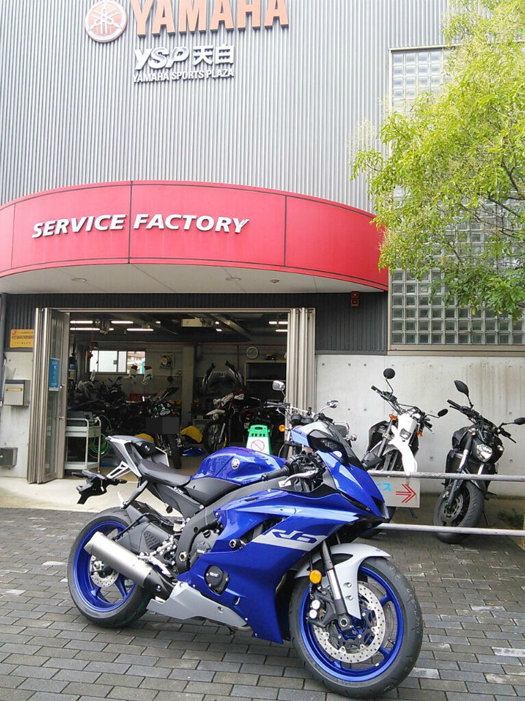 大人気の海外モデル ｙｚｆ ｒ６ をお渡ししました Ysp天白 バイク屋さんのつぶやき日記