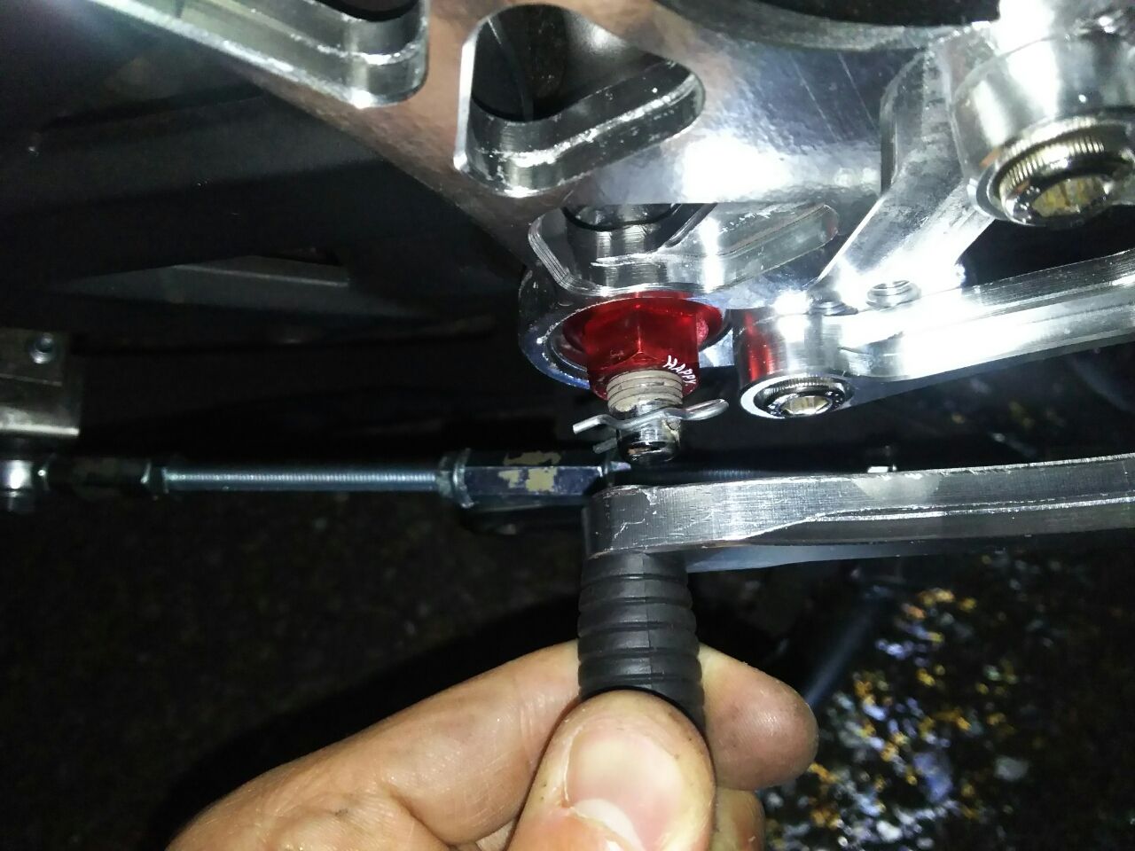 Ksr110 大改造計画 バックステップ位置変更 小さいバイクと生きていく