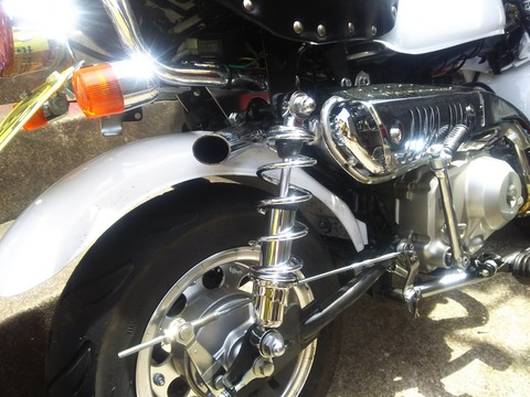 小さいバイクと生きていく モンキー リアサス交換しました からの山の中ツーリング 小さいバイクと生きていく モンキー リアサス交換しました からの山の中ツーリング