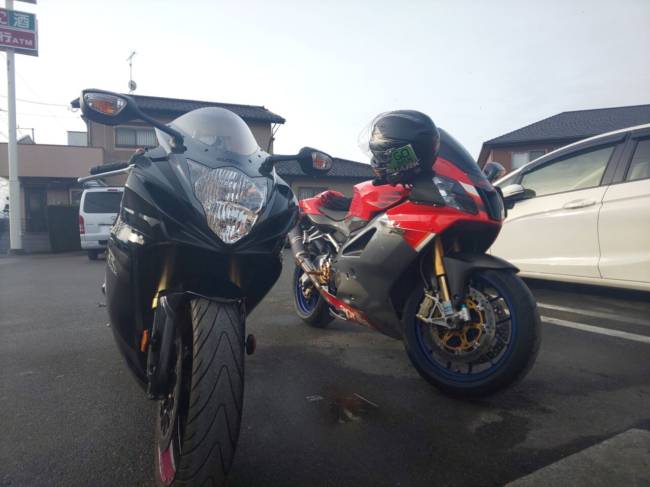 Gsx R750 Rsv1000rと行く唐津バーガーツーリング 小さいバイクと生きていく