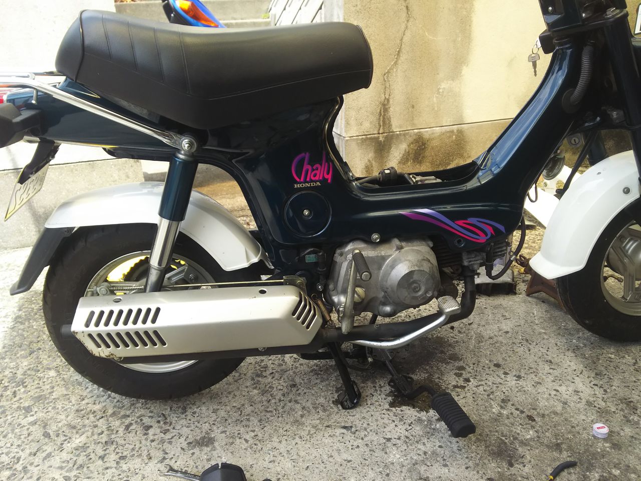 小さいバイクと生きていく : シャリー 突然ですが4速化します②
