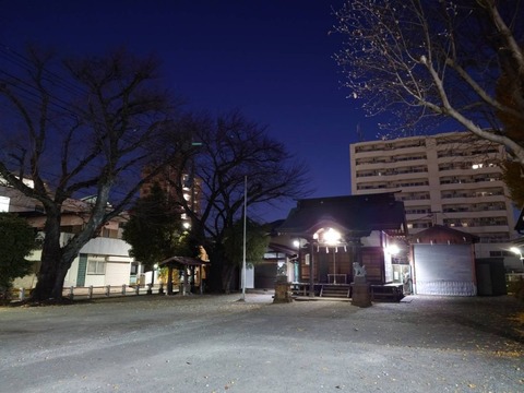 241221朝6時の金毘羅神社