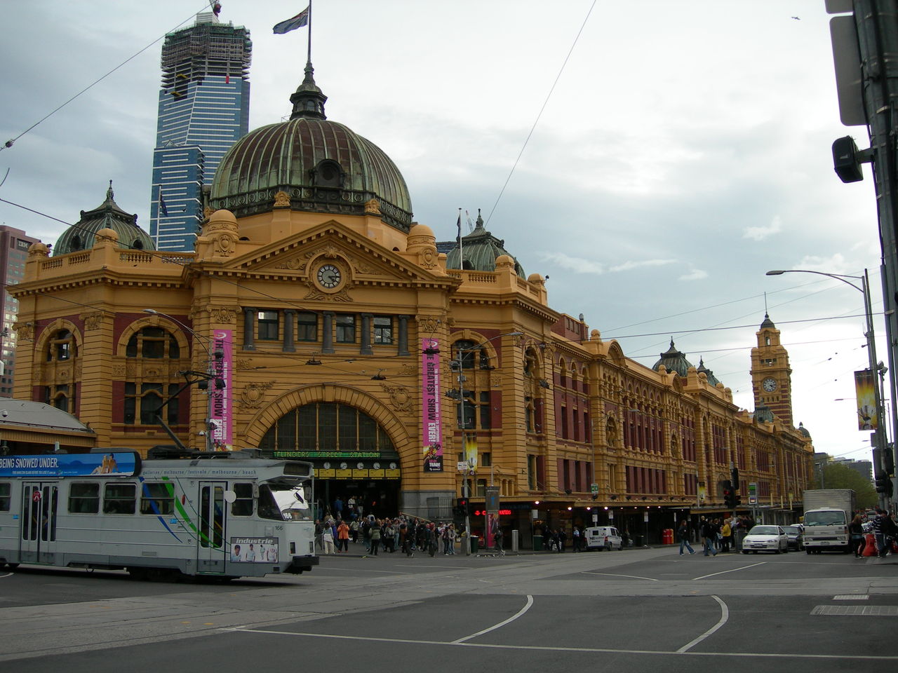 Flinders Street Station フリンダース ストリート駅 魔女の宅急便 世の中色々