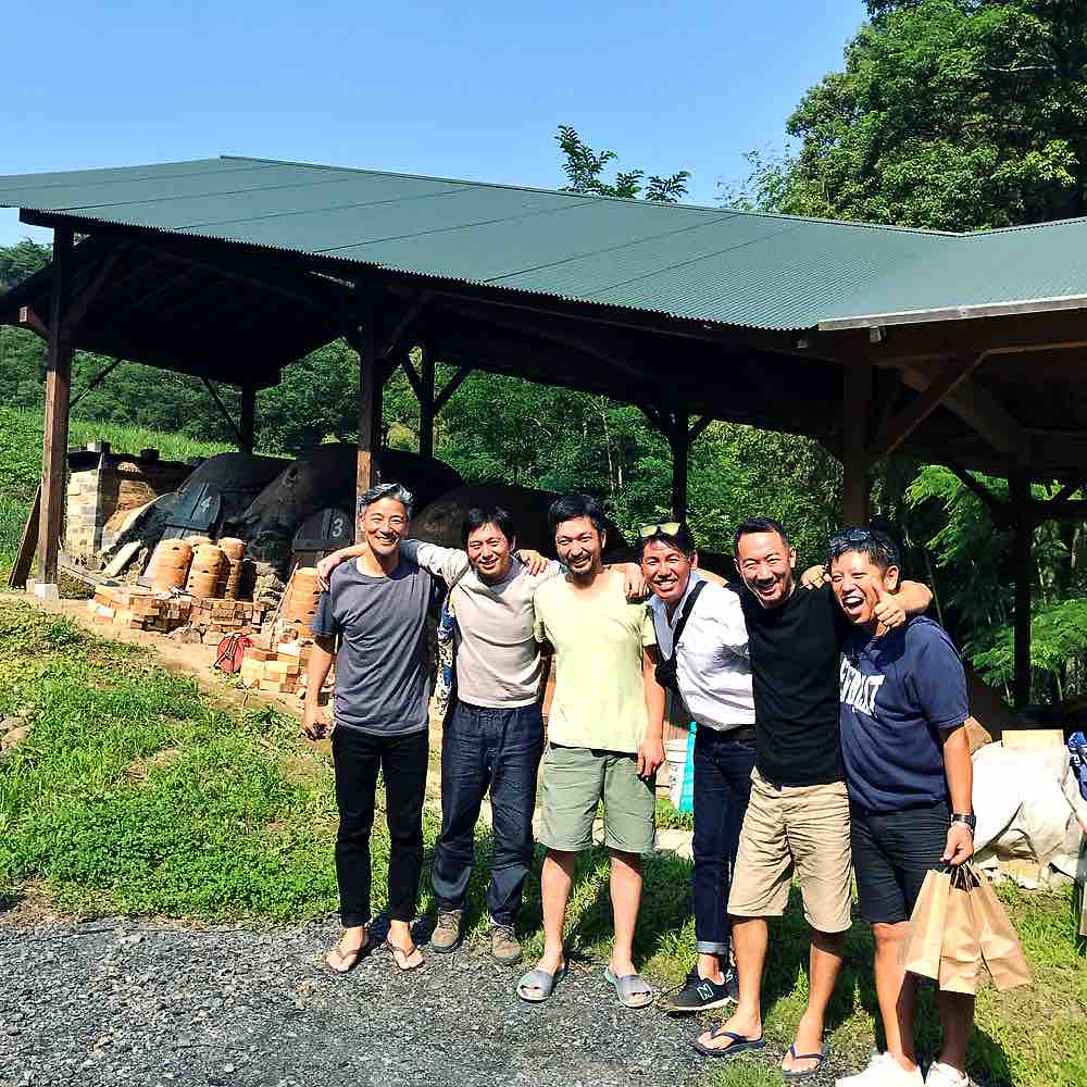 登り窯　棚板　陶　魯山　坂田 登り窯 棚板 陶 魯山 坂田