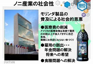 ノニ産業の社会性
