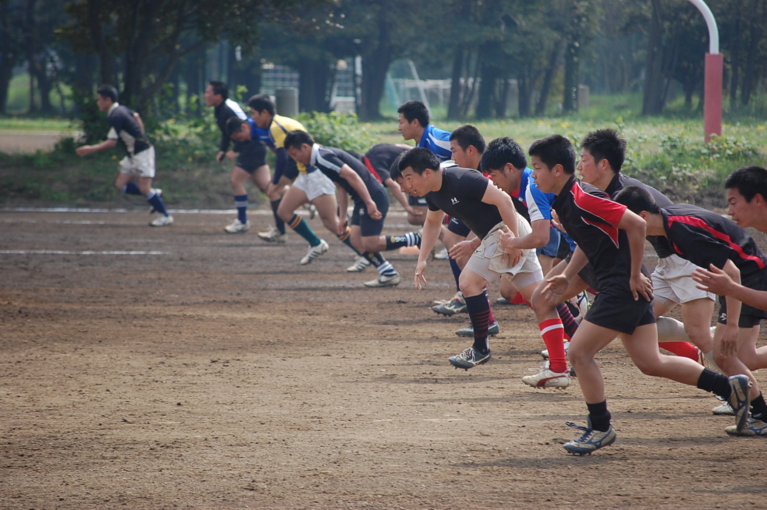 H22 Gw合宿報告 防衛大学校との合同練習 横浜修悠館 横須賀 ラグビー部