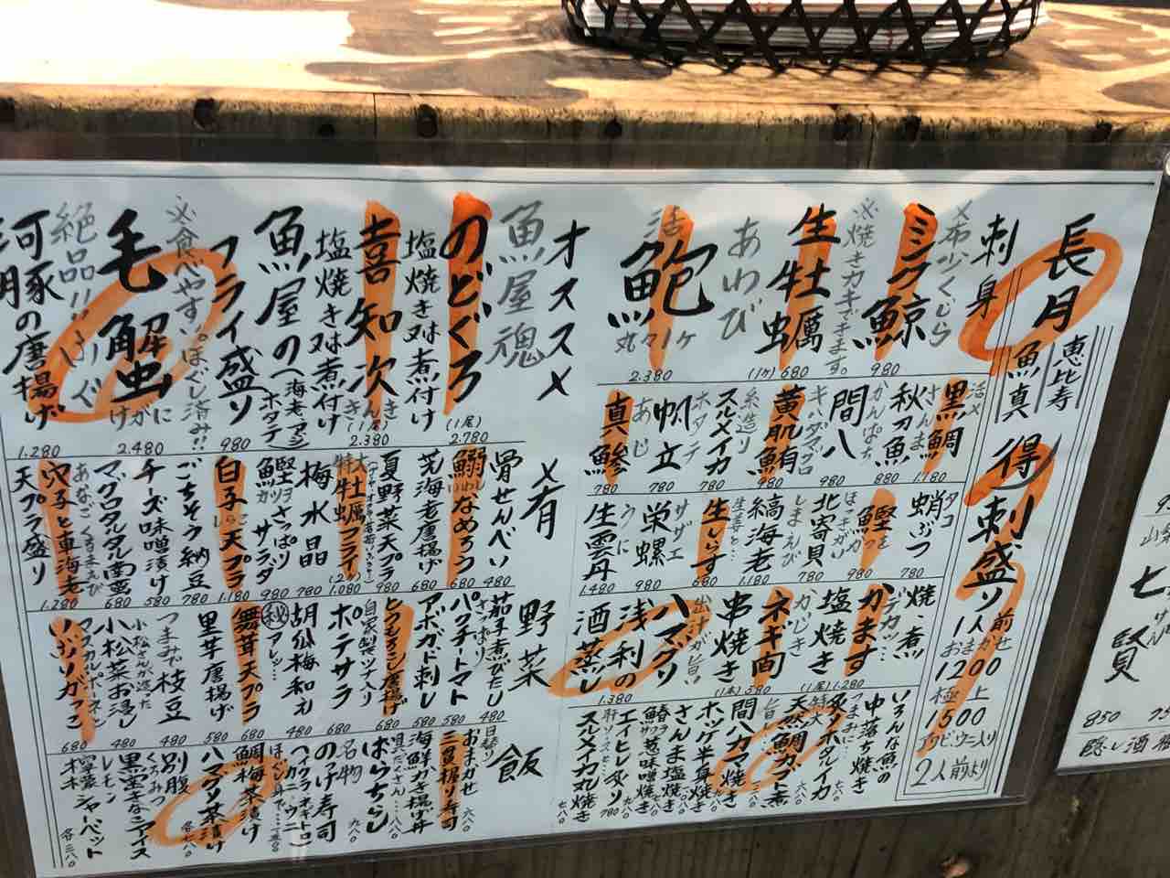 魚真 恵比寿店 日本酒と数々の魚 飲み 奴の独り飯