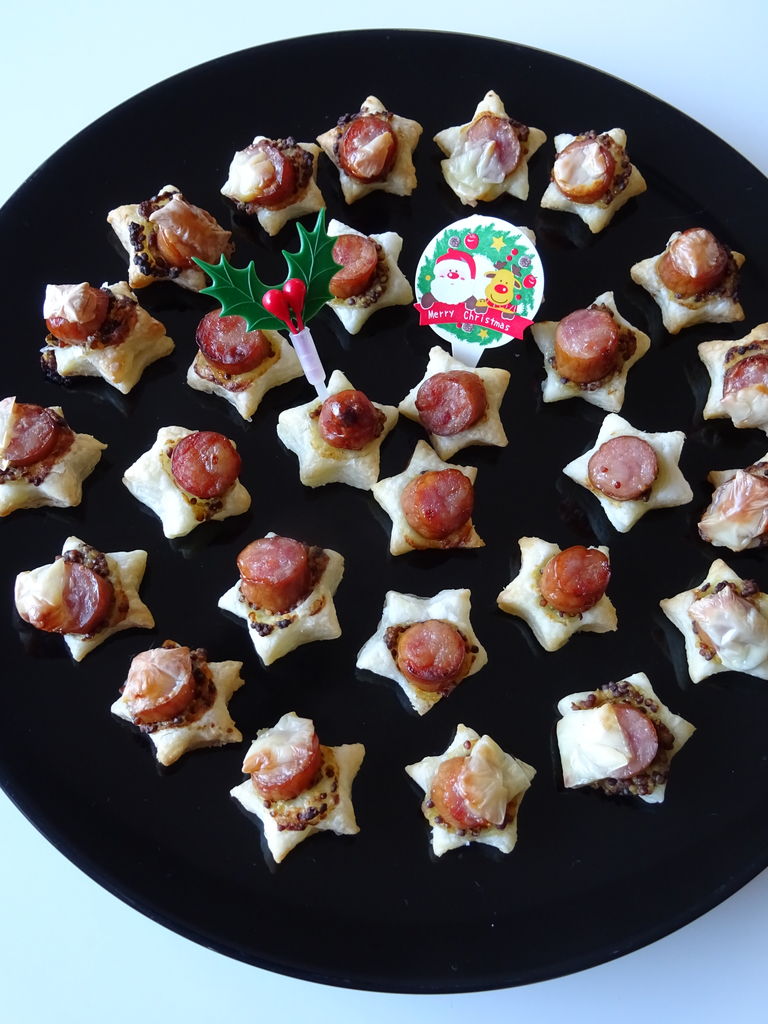 15年 Cristmas Dinner 星型ソーセージパイ ｙｕごはん ときどき Sweets Bread