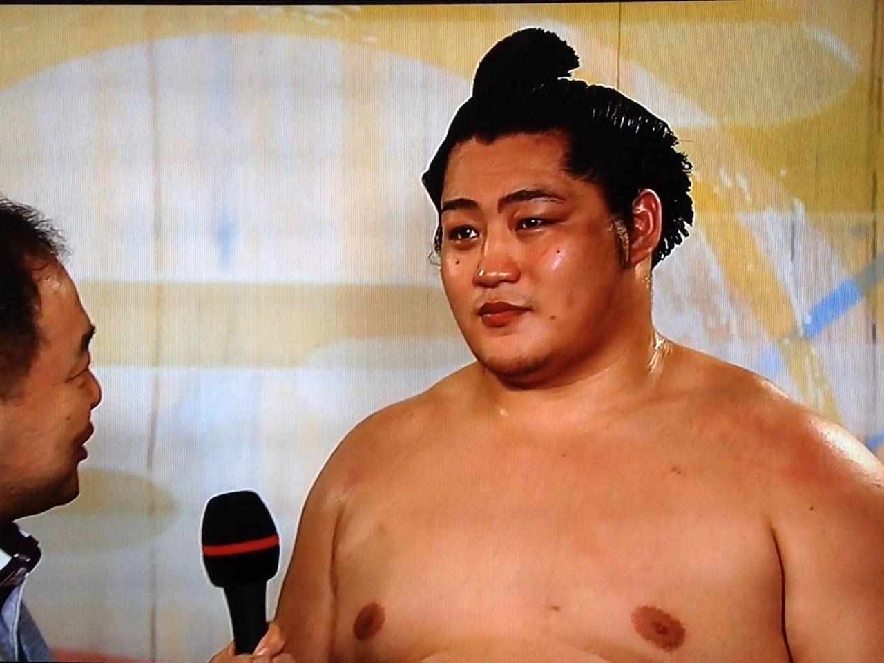 平成27年7月場所 11日目 遠藤関 勝ち越しインタビュー 是可為本意