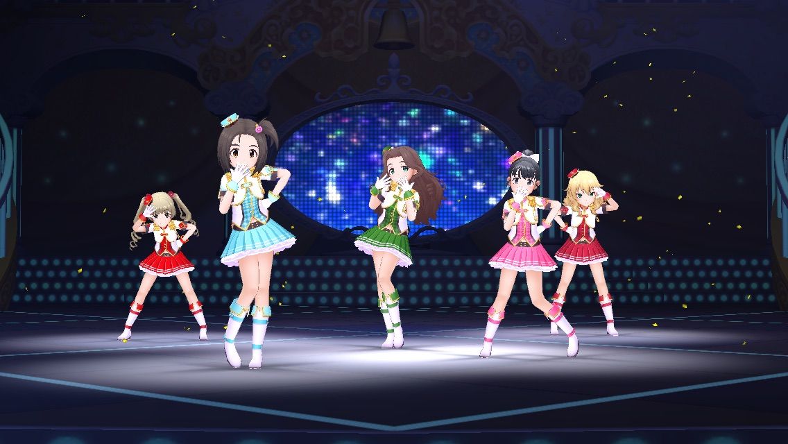 デレステ 衣装 マーチング メロディ を元絵と比較してみる 行けたら行きます