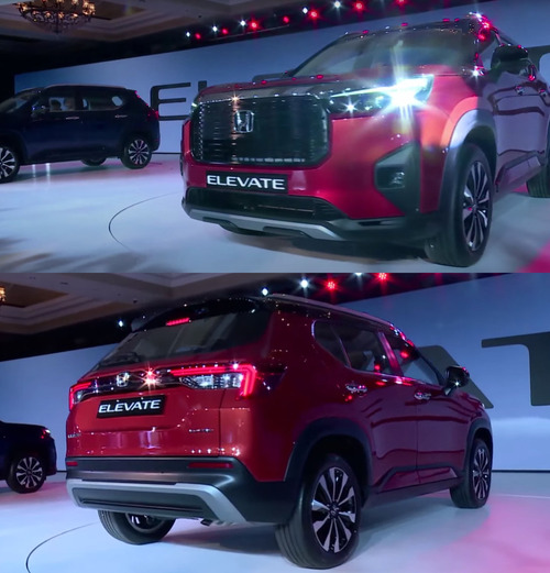 ホンダ「エレベート」発表！ ヴェゼルより少し大きい新型SUV【インド】