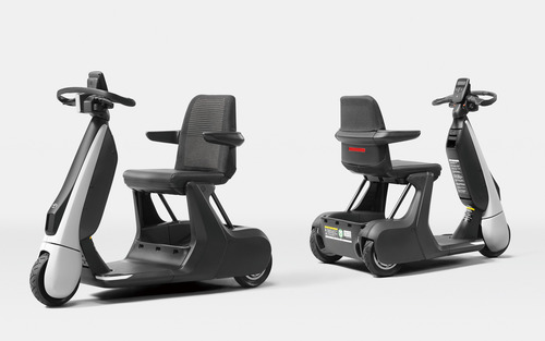 トヨタ、歩道を走行可能な3輪モビリティ「C+walk S」発表！ インホイールモーター採用で価格50万円
